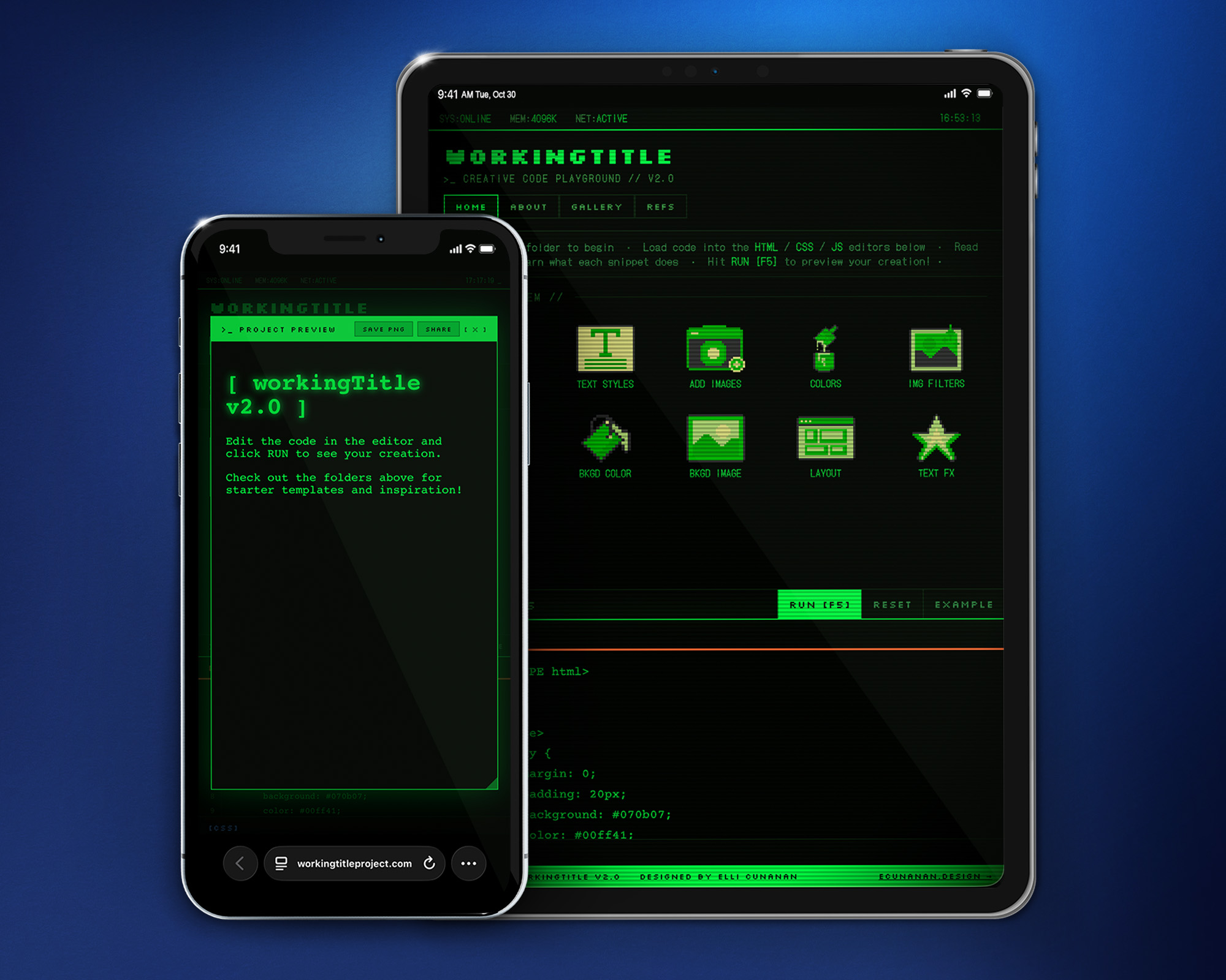 workingTitle tablets mockup
